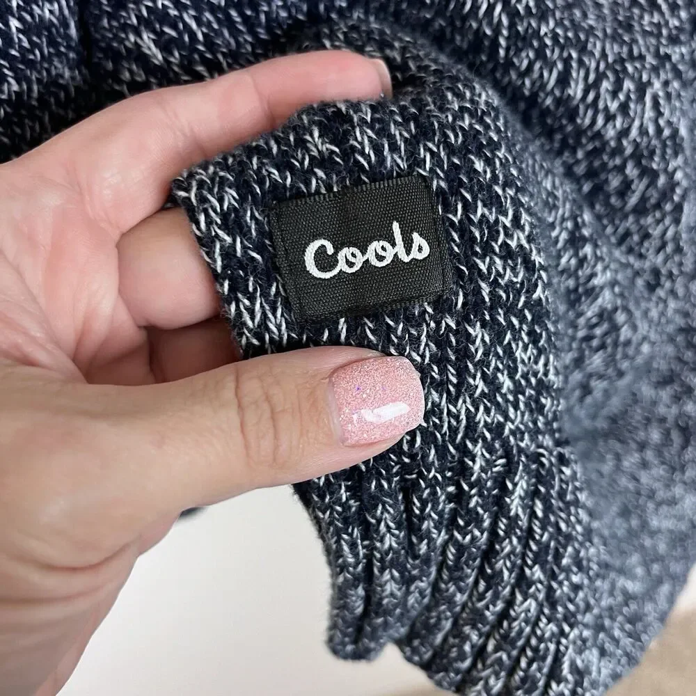 Barney Cools Sweater Mens Small Cabin Shawl Cardigan Button Grandpa Blue